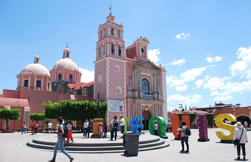 Tequisquiapan, Queretaro in Mexico