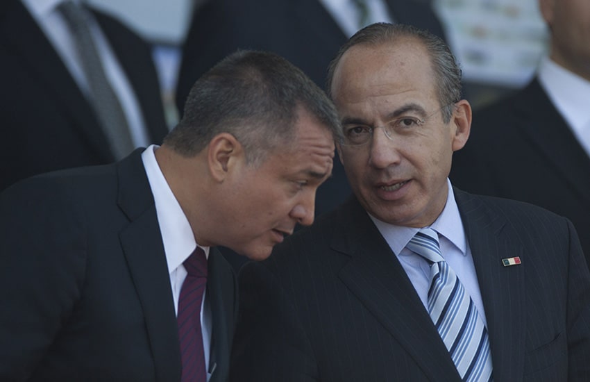 Genaro Garcia Luna and Felipe Calderon