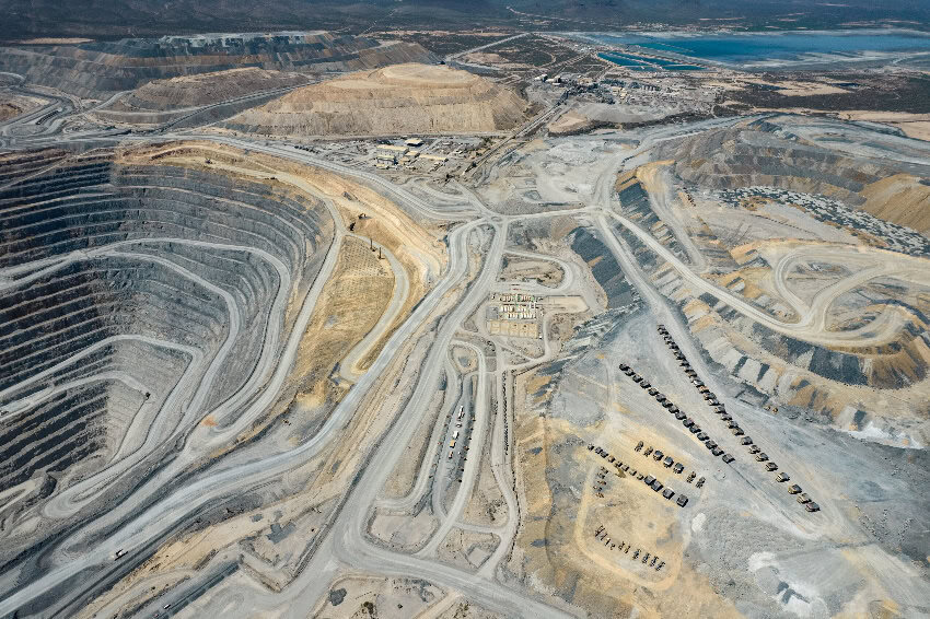 An open-pit mine in Zacatecas