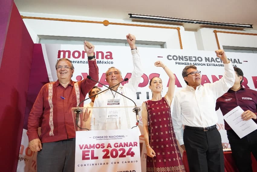 Morena aspirants for 2024 nomination