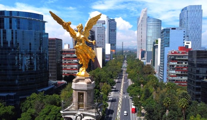 Mexico City view